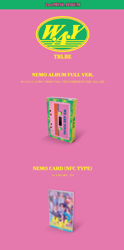 TRI.BE 2nd Mini Album - W.A.Y (Nemo Version) - Kpop Omo