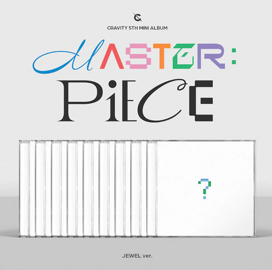 CRAVITY 5. Mini-Album – MASTER PIECE (Jewel Version LIMITED) 