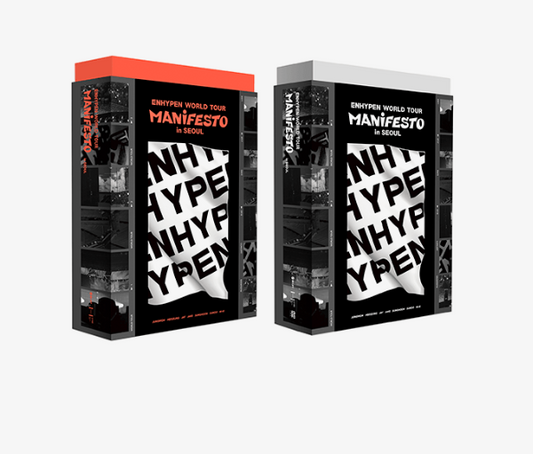 ENHYPEN World Tour - MANIFESTO in Seoul DIGITAL CODE + DVD