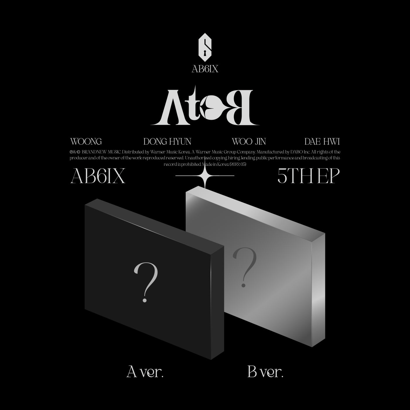 AB6IX 5TH EP Album [A to B] - Kpop Omo