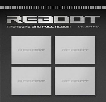 TREASURE 2ND FULL ALBUM - REBOOT (YG TAG ALBUM VER.)