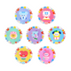BT21 ACRYL UNTERSETZER SOMMER SKY