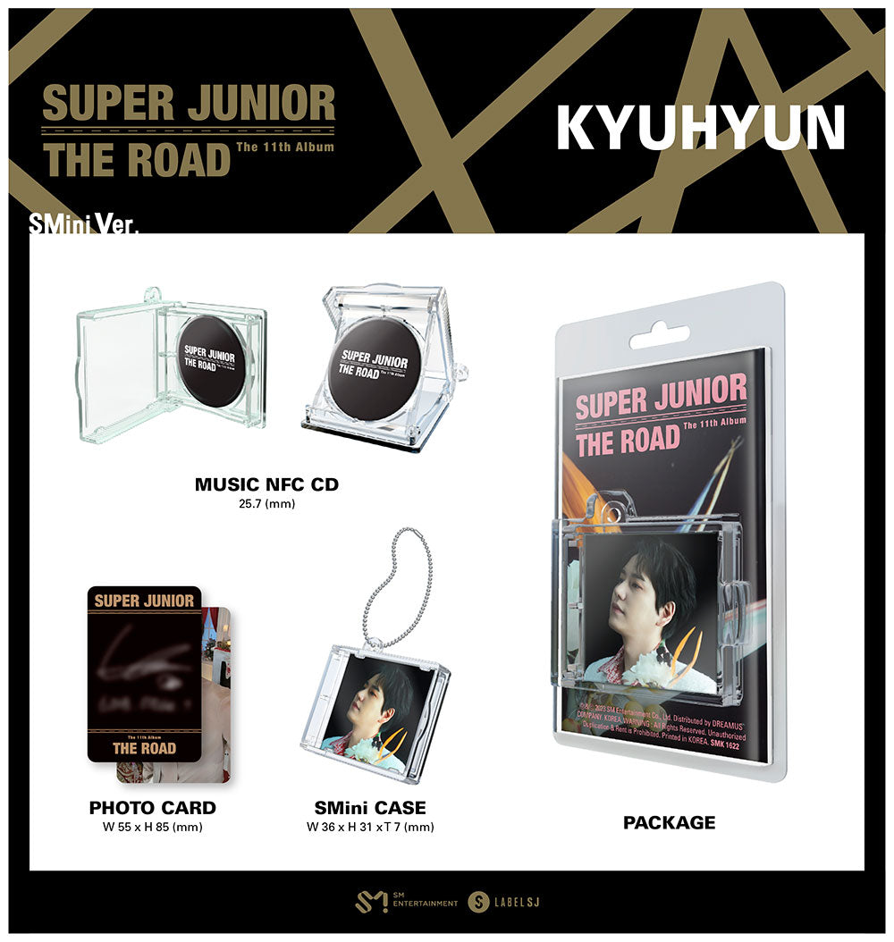 SUPER JUNIOR 11th Full Album - The Road (SMINI Ver.) - Kpop Omo