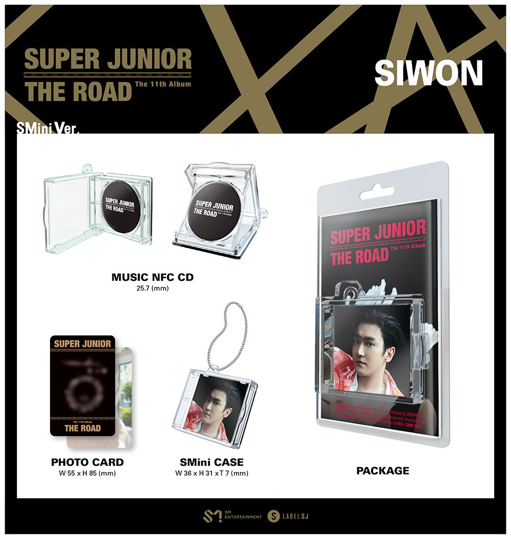 SUPER JUNIOR 11th Full Album - The Road (SMINI Ver.) - Kpop Omo