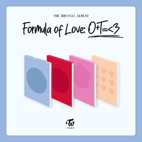 TWICE 3rd Album - Formula of Love - Kpop Omo