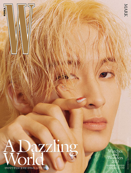 NCT MARK auf dem Cover des W Magazine 2023 (Ausgabe Bd. 5)