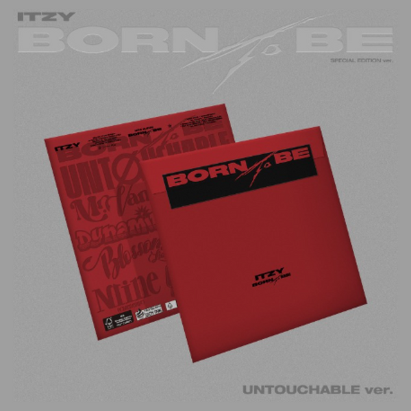 ITZY 2nd Mini Album Special Edition - Born To Be (Untouchable Ver 