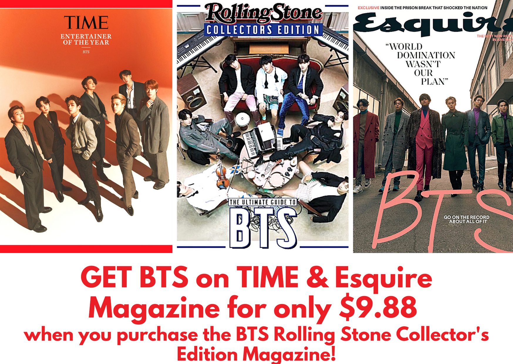 BTS Ultimate Magazine Bundle Pack - Kpop Omo