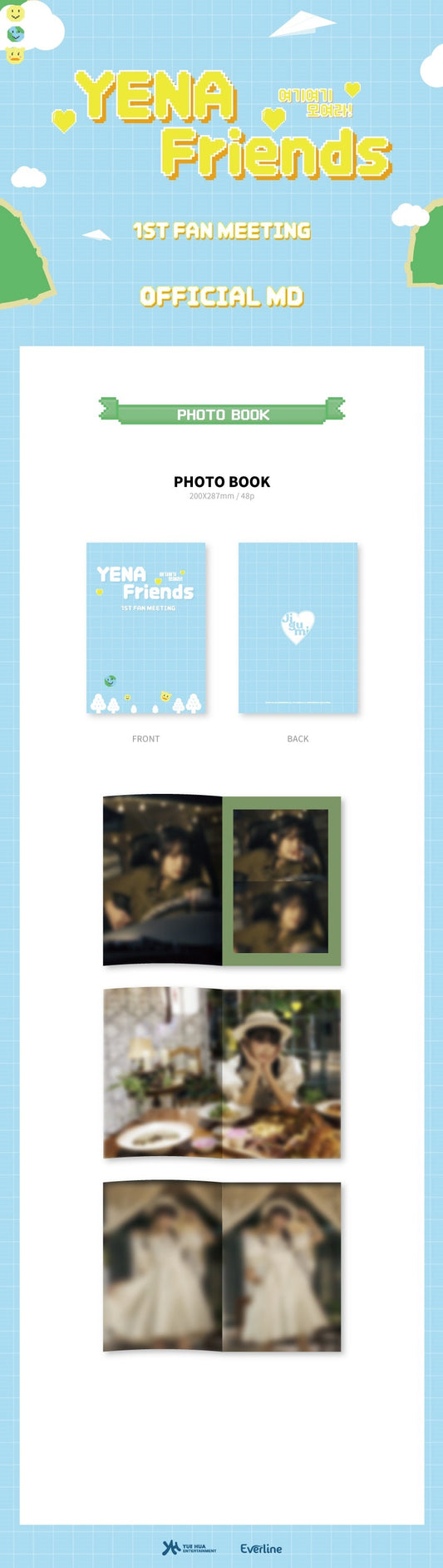 YENA Friends 1st Fan Meeting Merch - Kpop Omo