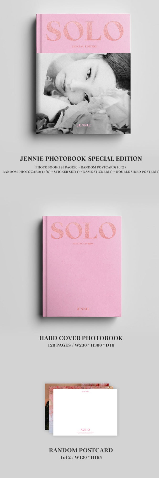 Official Blackpink Jennie [SOLO] Photobook (Special Edition) - Kpop Omo