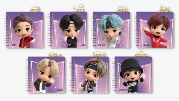 Official BTS x TinyTAN Notebook - Kpop Omo