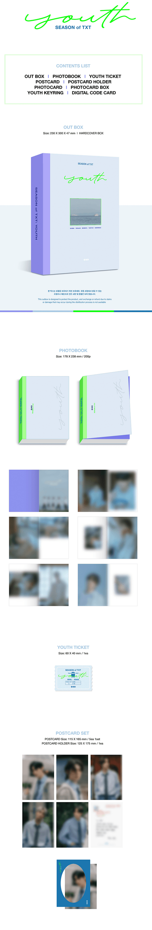 TXT - SEASON OF TXT YOUTH Photobook