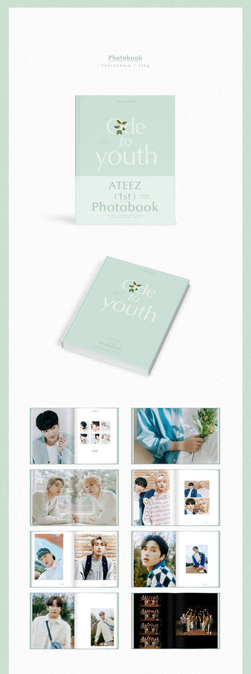 ATEEZ 写真集 ATEEZ - 1st 写真集 Ode To Youth – Kpop Omo