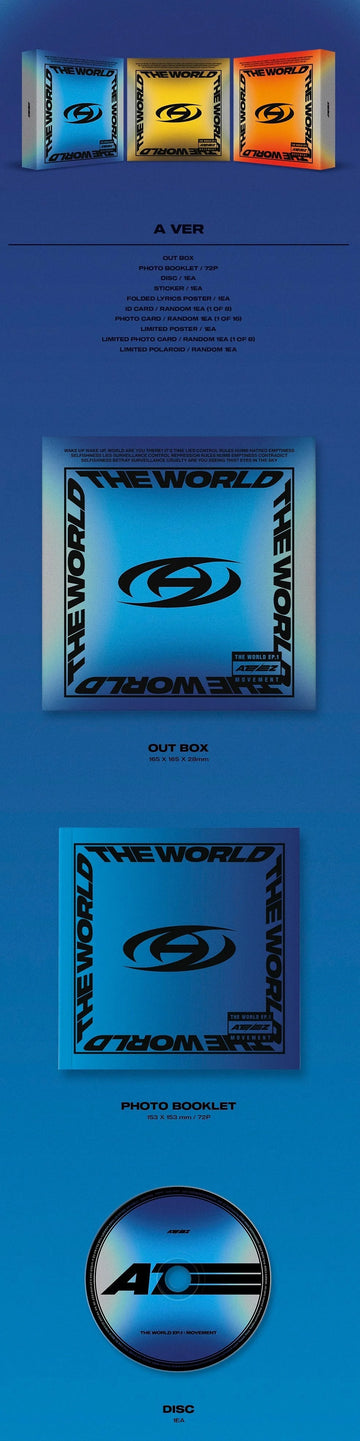 ATEEZ Album - THE WORLD EP.1 : MOVEMENT - Kpop Omo