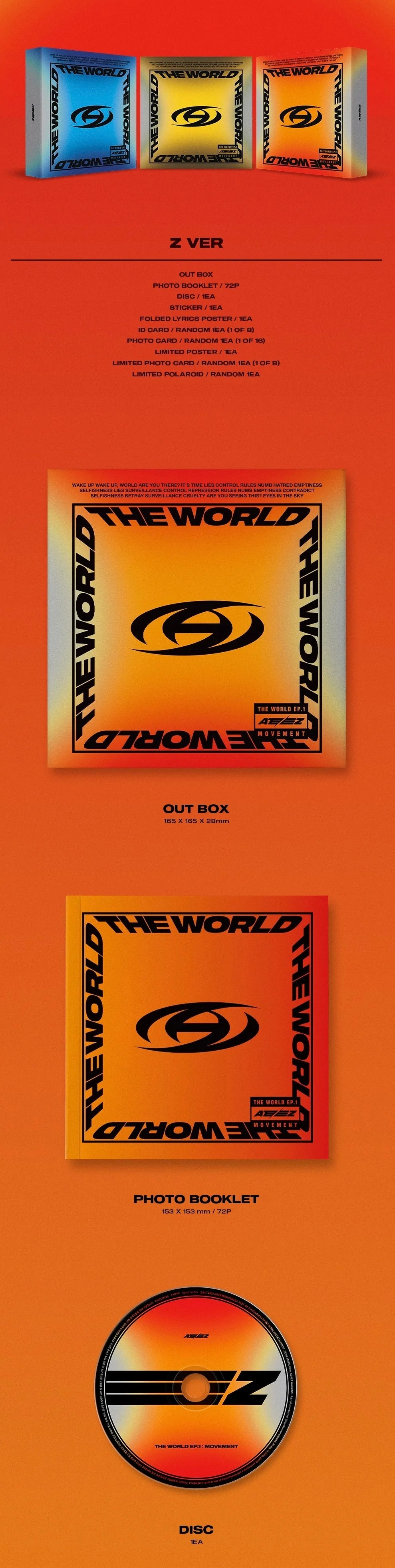 Ateez - The World Ep.1 : Movement [OFFICIAL] POSTER