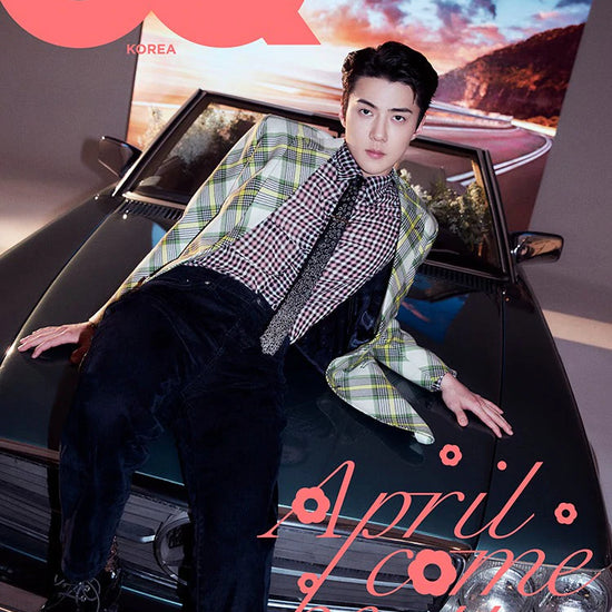 EXO SEHUN Cover on GQ Magazine KOREA (April 2022 Issue) - Kpop Omo