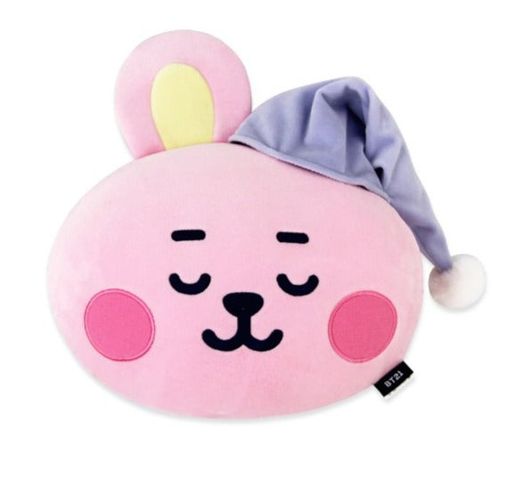 Official BTS x BT21 Dream of Baby Face Cushion - Kpop Omo