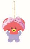 BTS x BT21 MININI BATH TIME PLUSH KEY RING