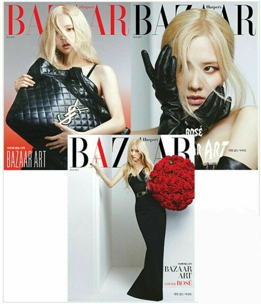 BLACKPINK ROSE BAZAAR MAGAZINE (May 2022) Issue - Kpop Omo