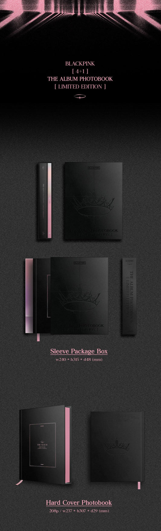 BLACKPINK [4+1] The Album Limited Edition Photobook - Kpop Omo