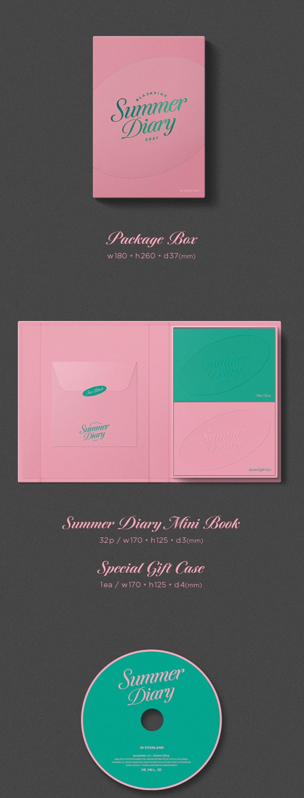 BLACKPINK Official 2021 Summer Diary - Kpop Omo