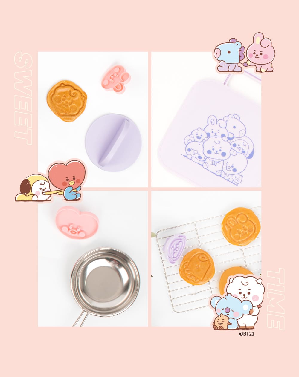 BT21 Baby Dalgona Maker - Kpop Omo