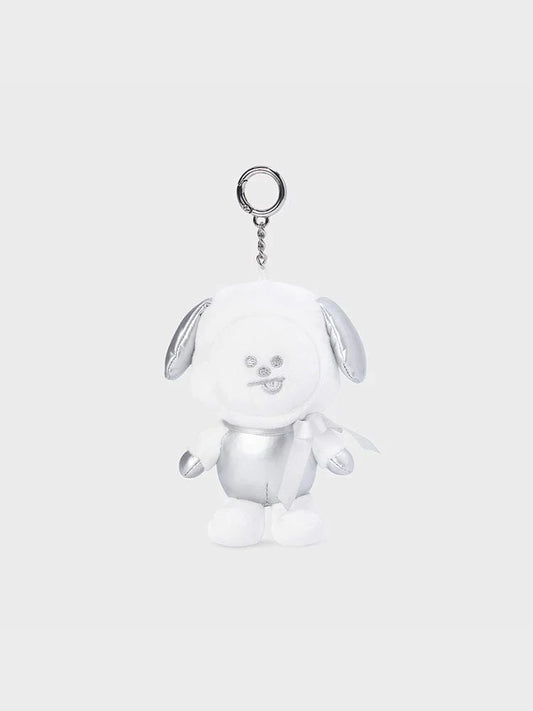 BTS X BT21 SILVER EDITION DOLL KEYRING