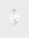 BTS X BT21 SILVER EDITION DOLL KEYRING