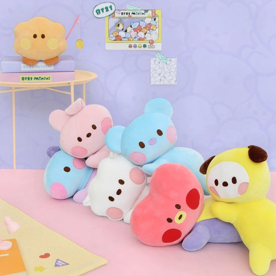BTS x BT21 MININI LYING CUSHION - Kpop Omo