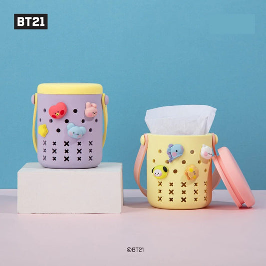 BTS x BT21 Silica Gel Case - Kpop Omo