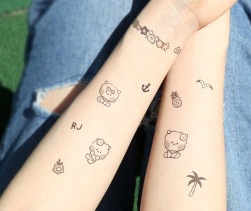 BT21 MININI TATOO STICKER SOMMER SKY