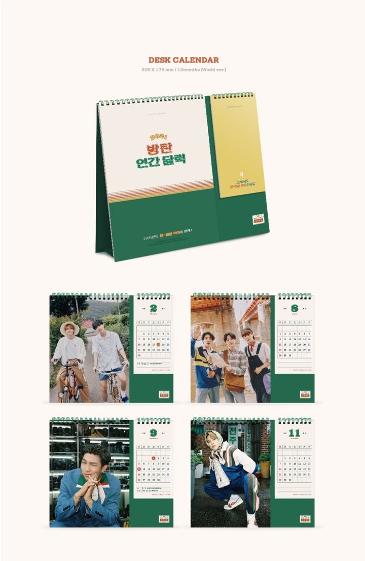 Official BTS 2021 Seasons Greetings - Kpop Omo