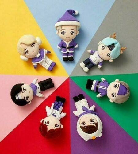 Official BTS x TinyTAN Christmas Plush Doll (Limited Edition) - Kpop Omo