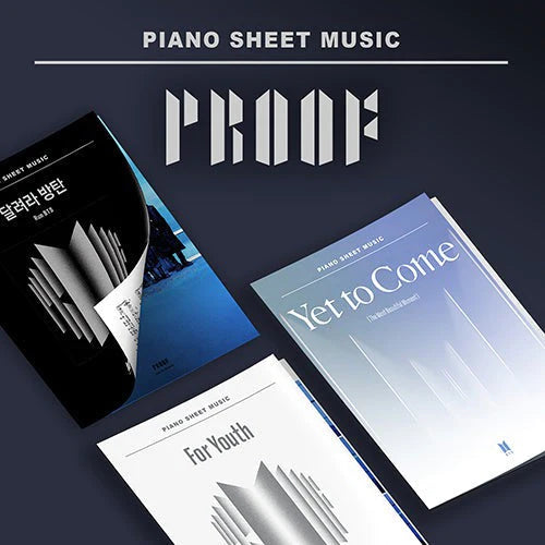 BTS Piano Sheet Music - Vol.2 PROOF - Kpop Omo