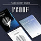 BTS Piano Sheet Music - Vol.2 PROOF - Kpop Omo