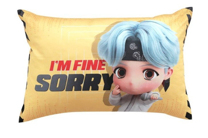 Official BTS x TinyTAN - Pillow Cover - Kpop Omo