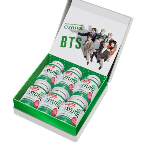 BTS x Lotte Xylitol Chewing Gum Limited Edition 6 pack - Kpop Omo