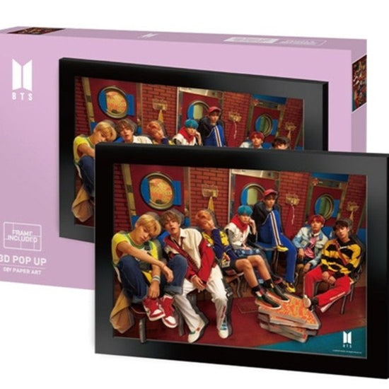 BTS - 3D POP UP PUZZLE - Kpop Omo