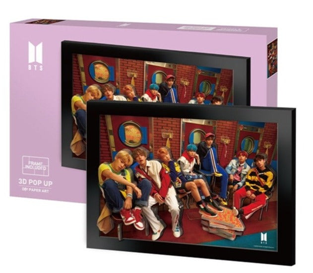 BTS - 3D POP UP PUZZLE - Kpop Omo