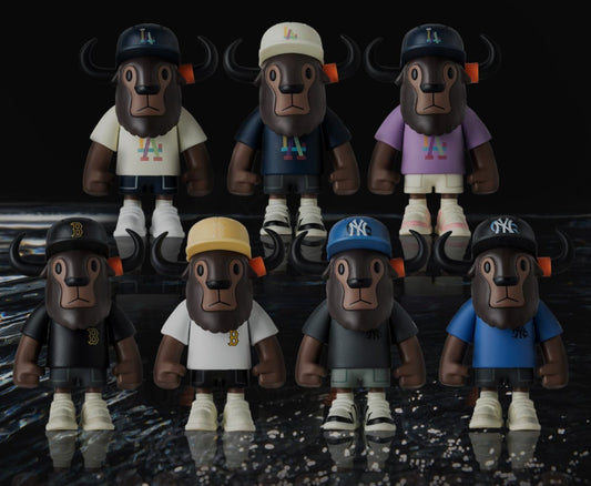 BTS x New Era MLB Mini Buffalo Figure (with Cap) - Kpop Omo