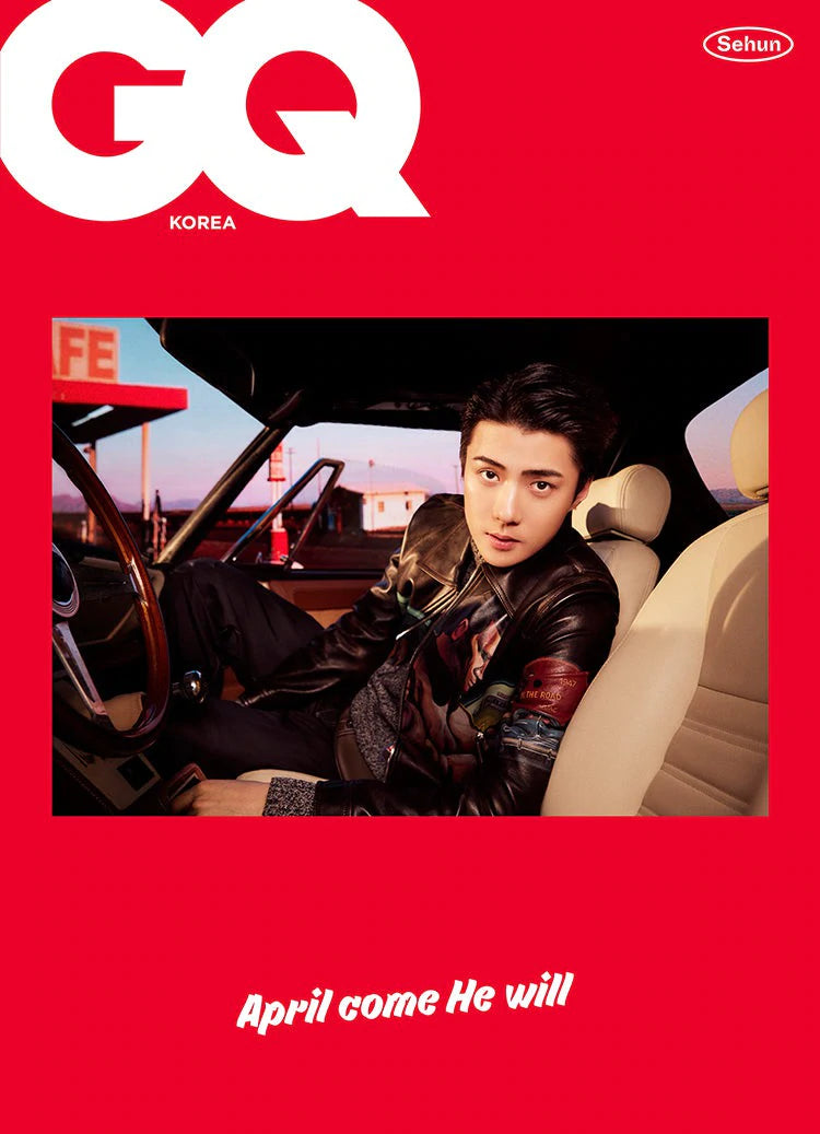 EXO SEHUN Cover on GQ Magazine KOREA (April 2022 Issue) - Kpop Omo