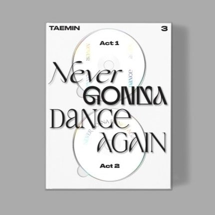 TAEMIN 3rd Album - Never Gonna Dance Again (EXTENDED Ver.) - Kpop Omo