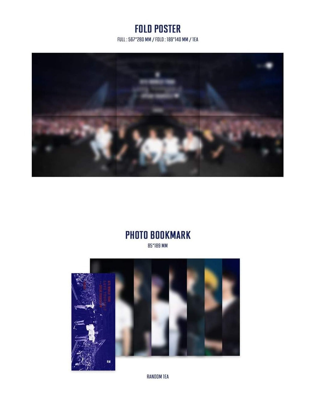 BTS Love Yourself: London DVD no popular Bookmark