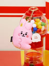 BTS x BT21 Official Baby Jelly Candy Bag Charm Doll - Kpop Omo