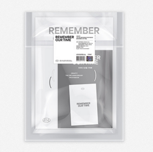 CRAVITY 3rd Anniversary Photobook - Remember Our Time