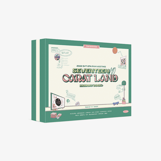 SEVENTEEN - 2022 Seventeen in Caratland Memory Book + DVD Digital Code - Kpop Omo