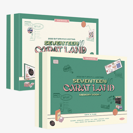 SEVENTEEN - 2022 Seventeen in Caratland Memory Book + DVD Digital Code - Kpop Omo