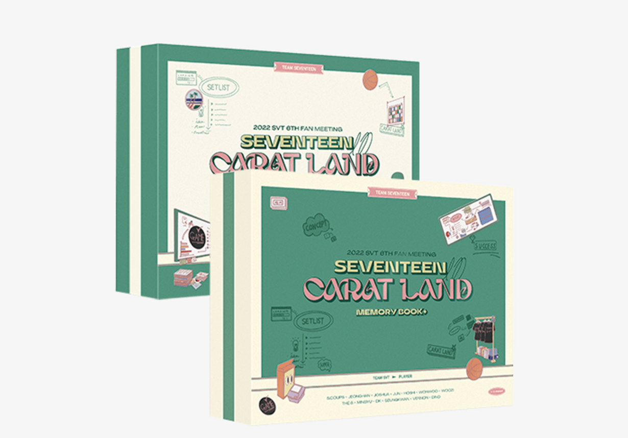 SEVENTEEN - 2022 Seventeen in Caratland Memory Book + DVD Digital