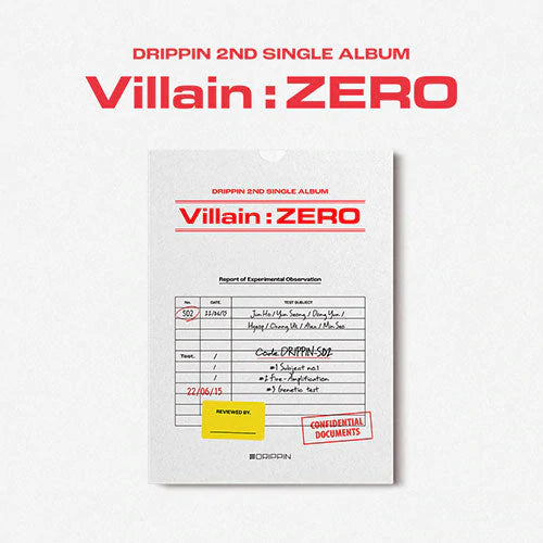 DRIPPIN - 2ND SINGLE ALBUM VILLAIN ZERO - Kpop Omo