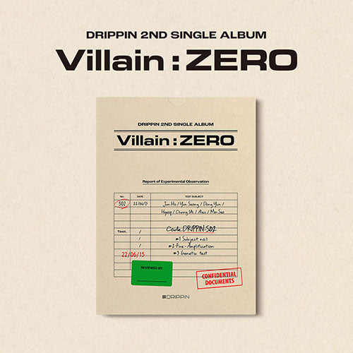 DRIPPIN - 2ND SINGLE ALBUM VILLAIN ZERO - Kpop Omo